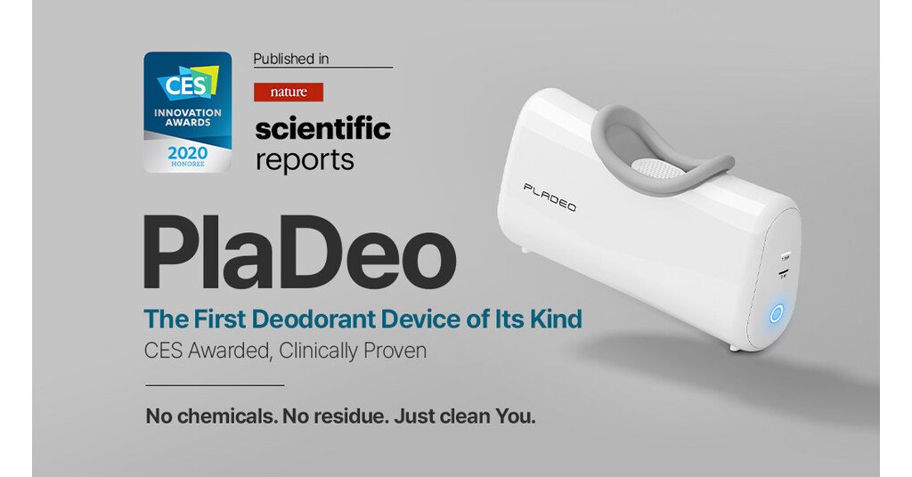 Europe Debut for the World's First Bio-Plasma Powered Deodorant Device