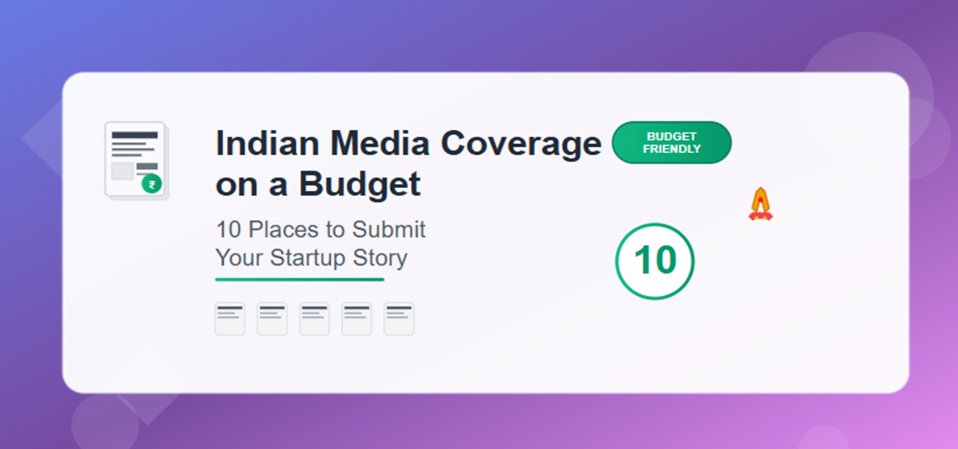 10 Places to Submit Your Startup Story
