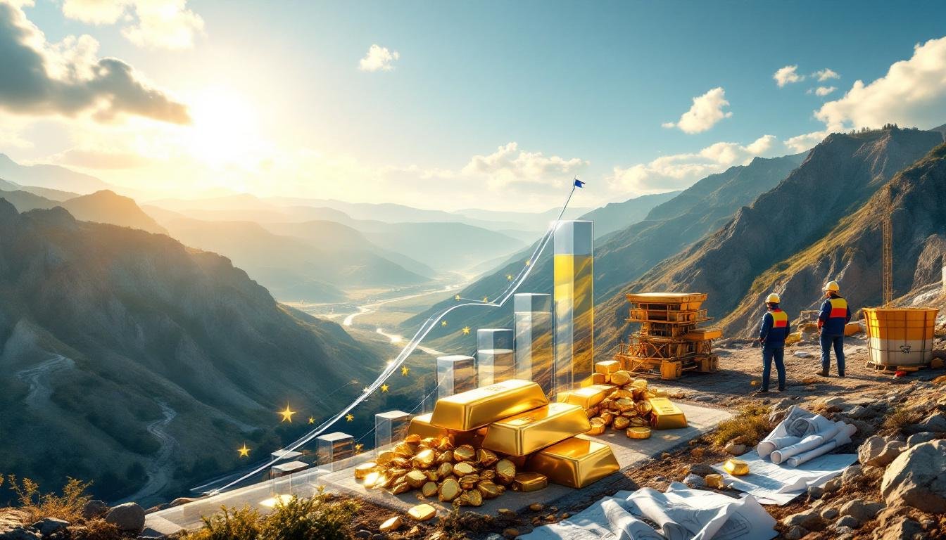 Rovina Valley Project depicting gold mining.