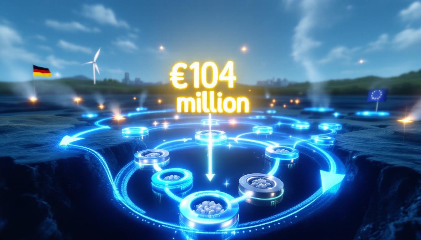 Vulcan Energy's €104M grant for clean lithium.