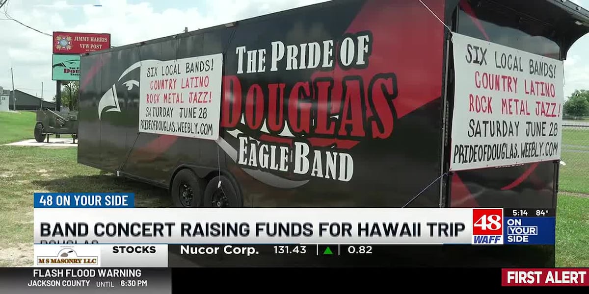 Band concert in Boaz raising funds for Douglas students to travel to Hawaii