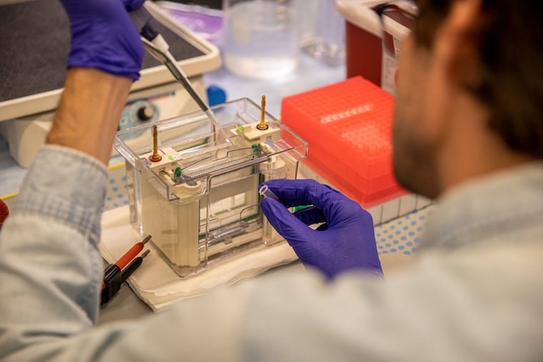 A lab at the University of Pennsylvania run by researcher Drew Weissman, who is a co-founder of Capstan Therapeutics. The Penn biotech spinoff is being acquired by pharmaceutical giant AbbVie.