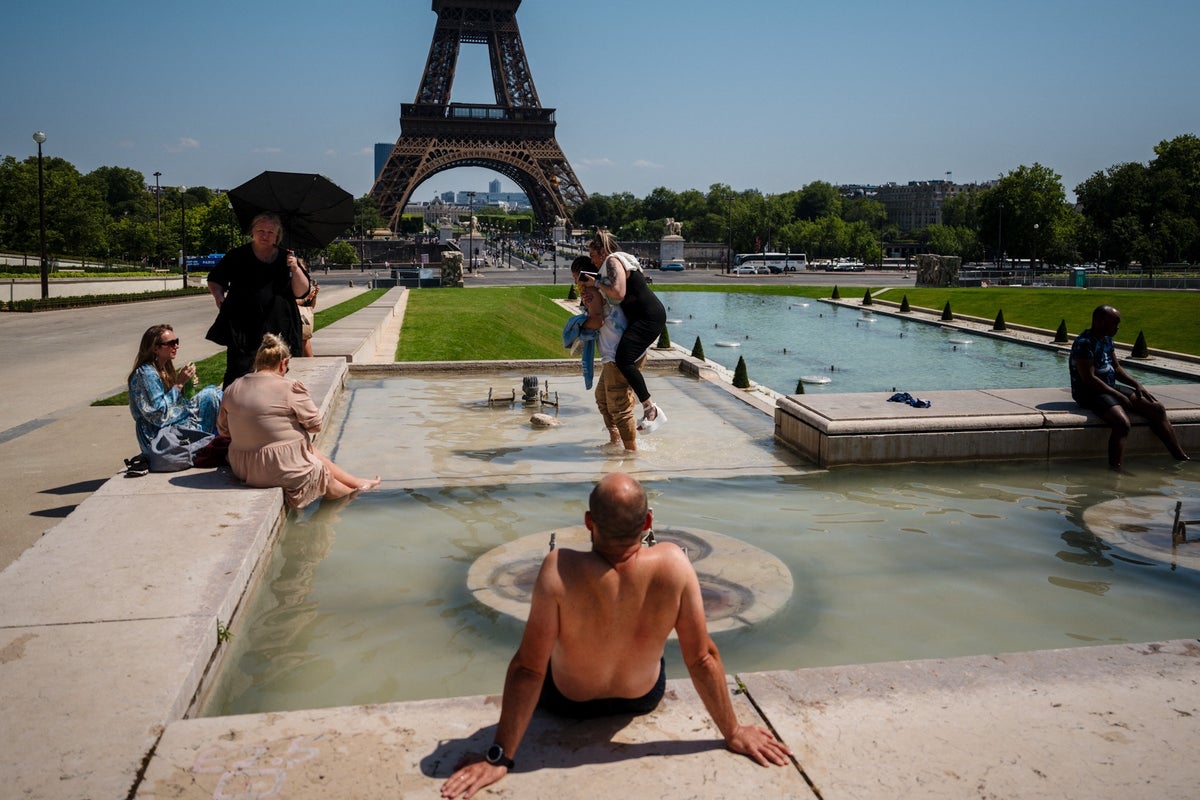 Europe heatwave latest: Eiffel Tower summit closed as continent faces record-breaking temperatures