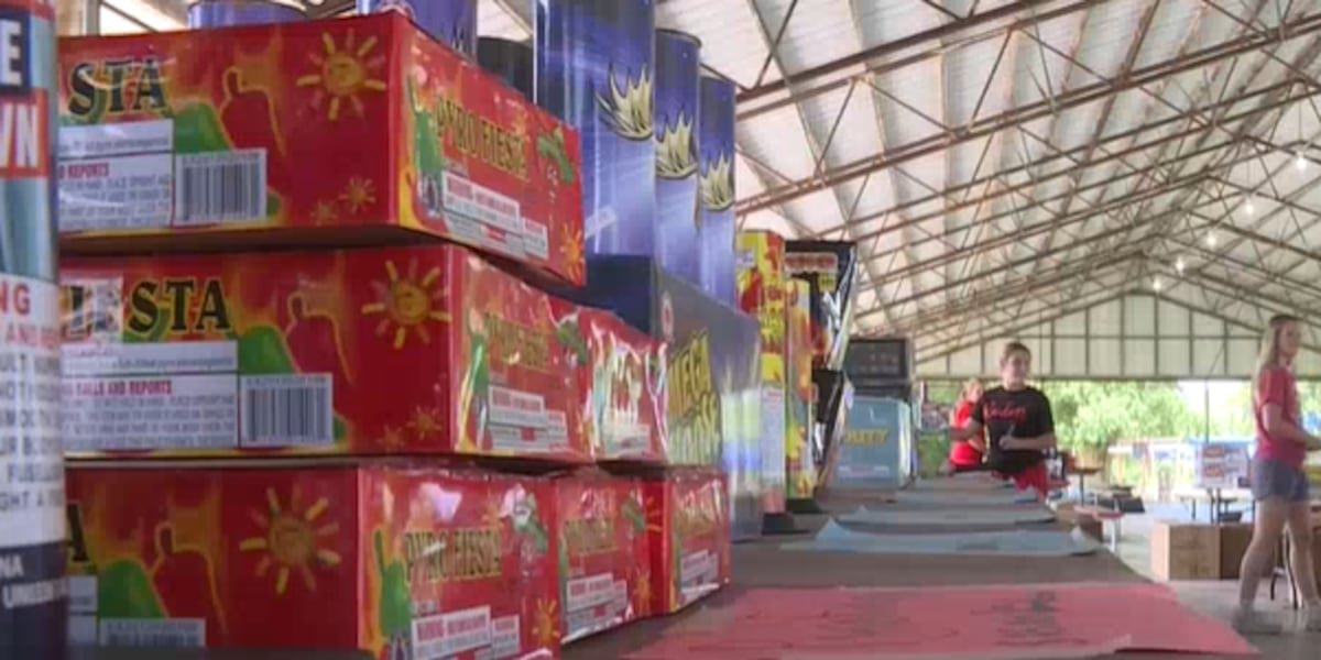 In Burden, fireworks stand helps to raise money for school’s athletics, band programs