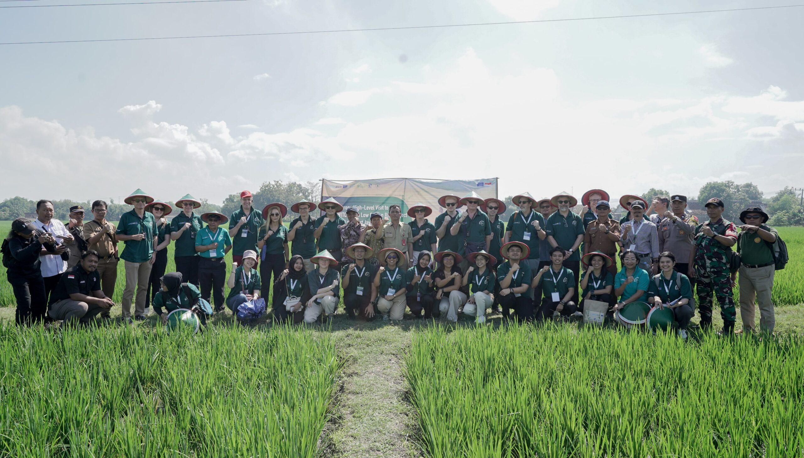 Team Europe strengthen collaboration with Central and East Java Provinces on Sustainable Rice Production