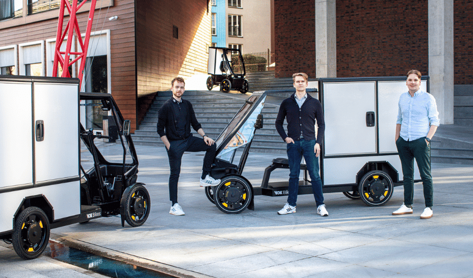 Tallinn-based Vok Bikes raises €5 million to replace vans with next-gen electric cargo bikes