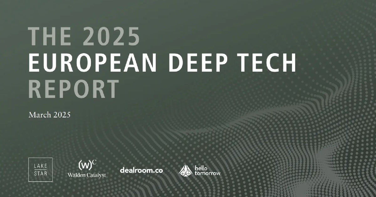 Deep Tech Hits Record 28% Share of VC Funding in Europe — Dealroom
