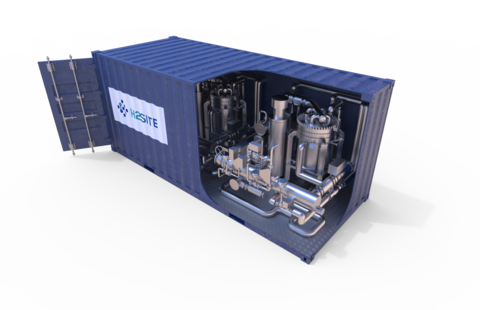 h2site ammonia cracker
