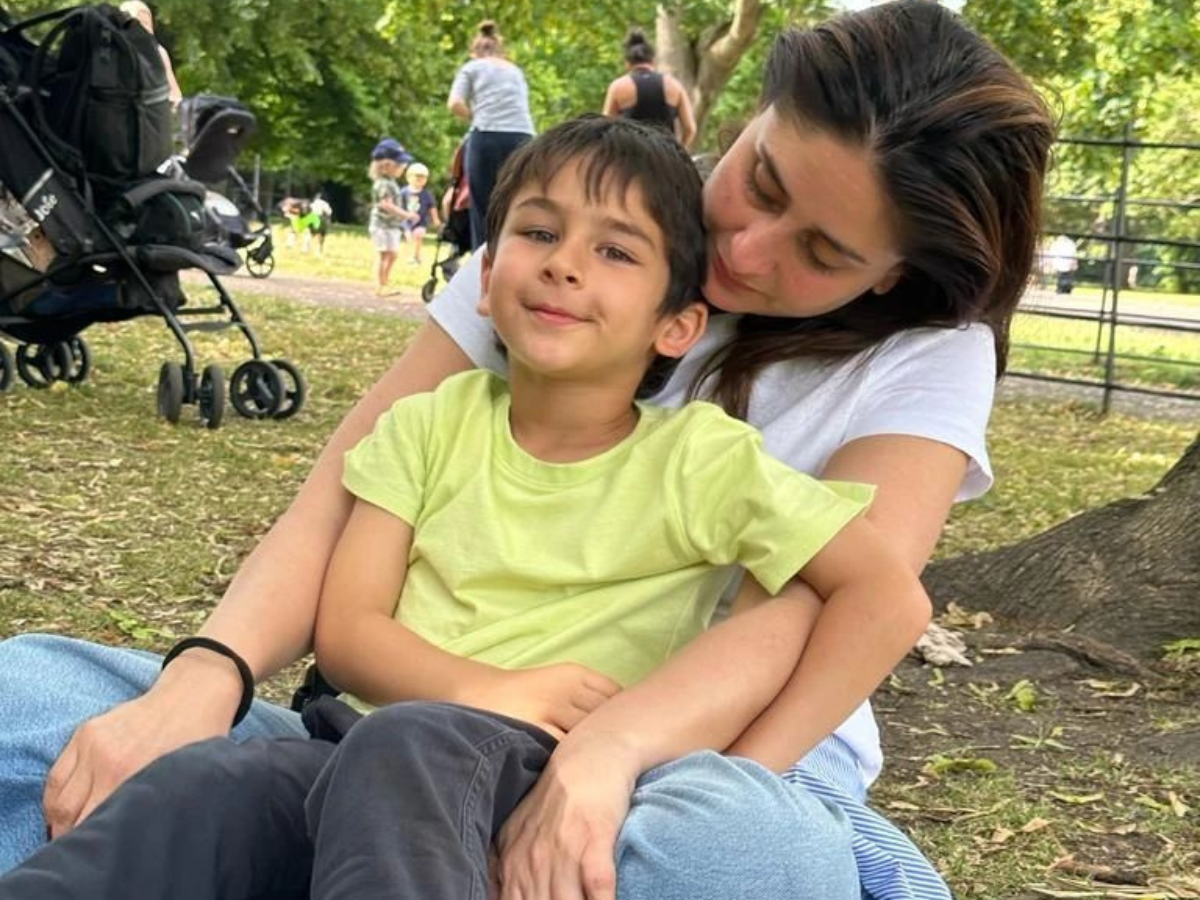 Kareena Kapoor cheers for Taimur, "Flying high my boy"