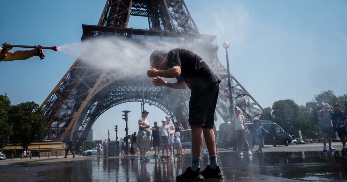 Several European countries face sweltering heat wave