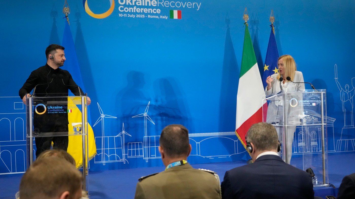 European allies step up plans for Ukraine stabilization : NPR