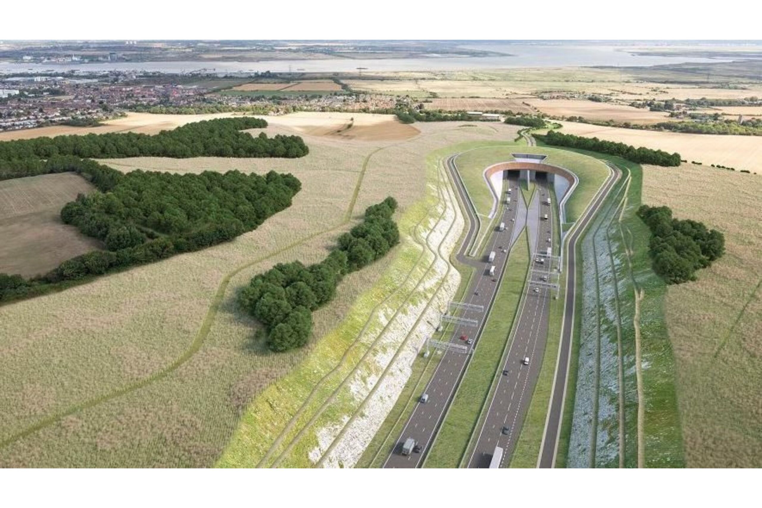 Widest Tunnel in Europe