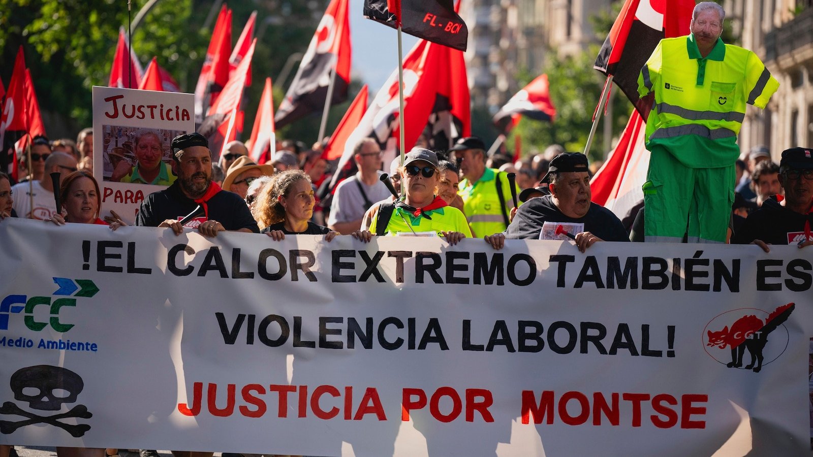 Outdoor workers demand protection as cruel heat bakes southern Europe