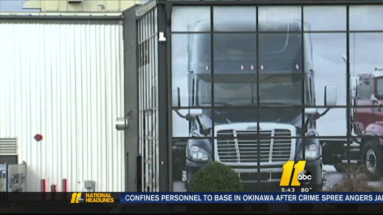 Freightliner laying off about 800 North Carolina workers