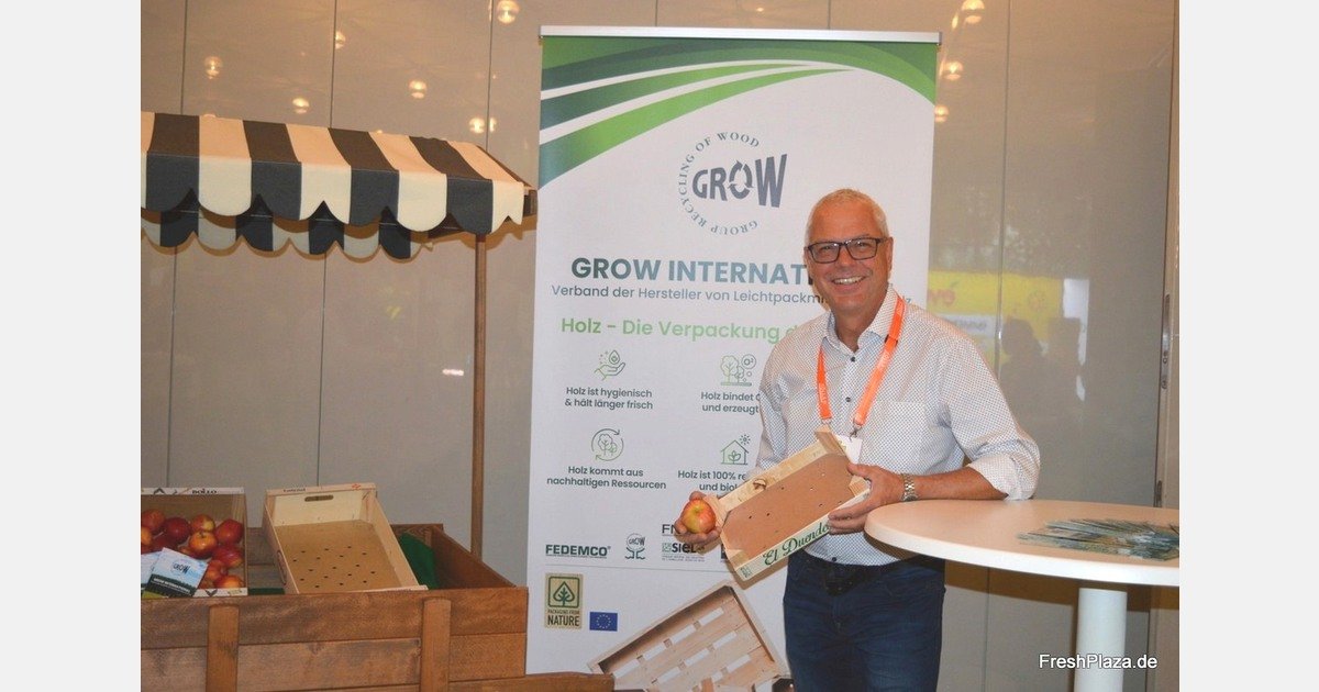 "Wooden packaging as a future-proof, sustainable link in the fruit and vegetable industry"