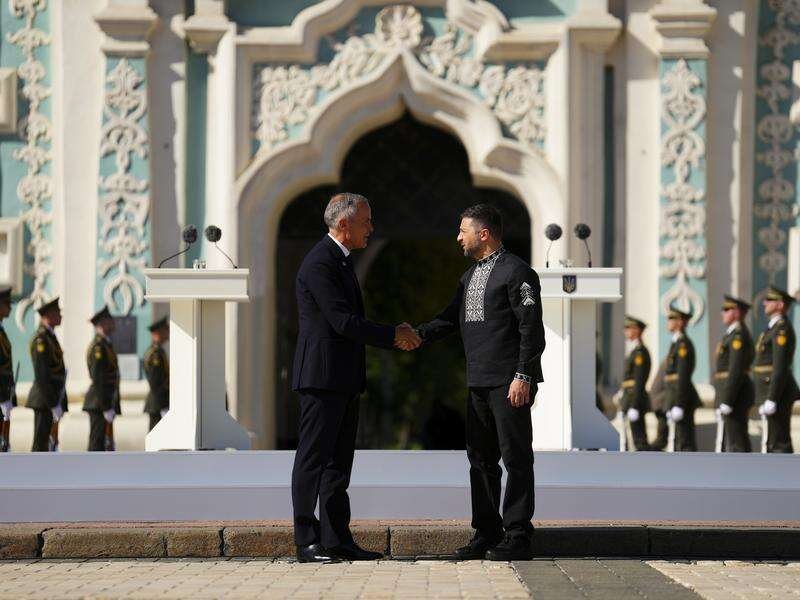 Canadian PM visits Kyiv on Ukrainian Independence Day