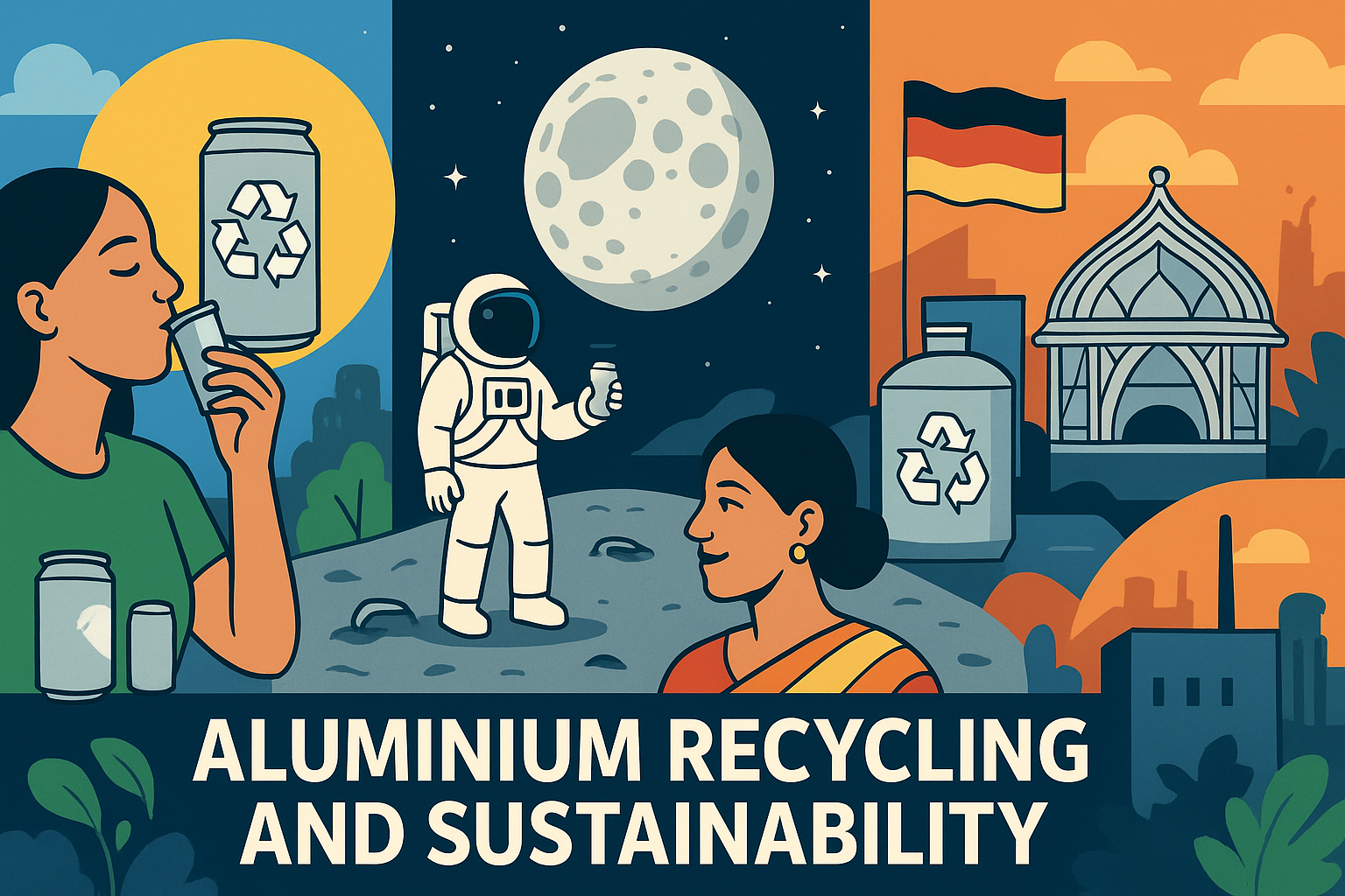 Can, NASA, Moon, Aluminum