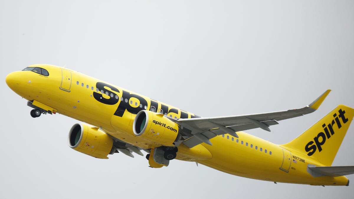 Spirit Airlines files for second bankruptcy in a year