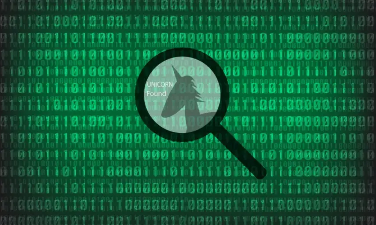 tech unicorn concept