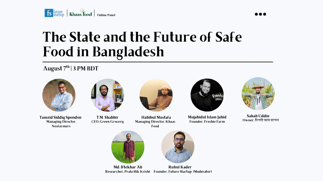 Join Our Online Panel Discussion on The Future of Safe Food in Bangladesh
