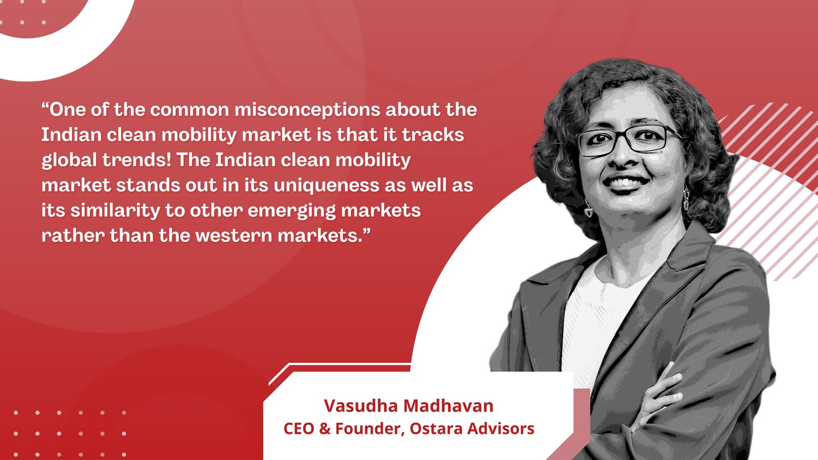 Why India’s EV Market Plays by Its Own Rules — Insights from Vasudha Madhavan