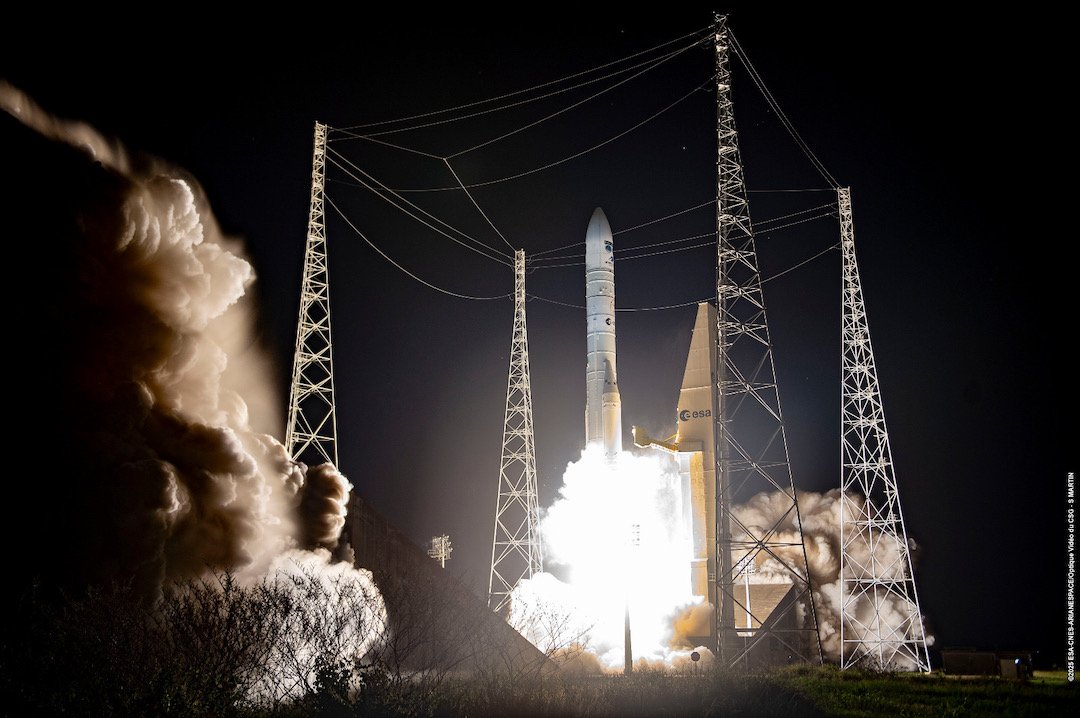 Arianespace Launches European Weather Satellite in Ariane 6 Mission