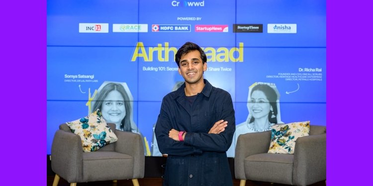 Crowwd, Arthavaad, Gurgaon event, finance community, startup founders, SEBI analysts, investment, leadership, business growth, financial education