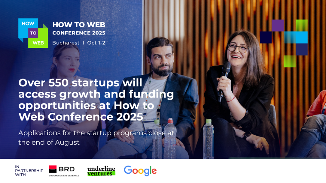 Over 550 startups will access growth and funding opportunities at How to Web Conference 2025. Applications for the startup programs are closing soon