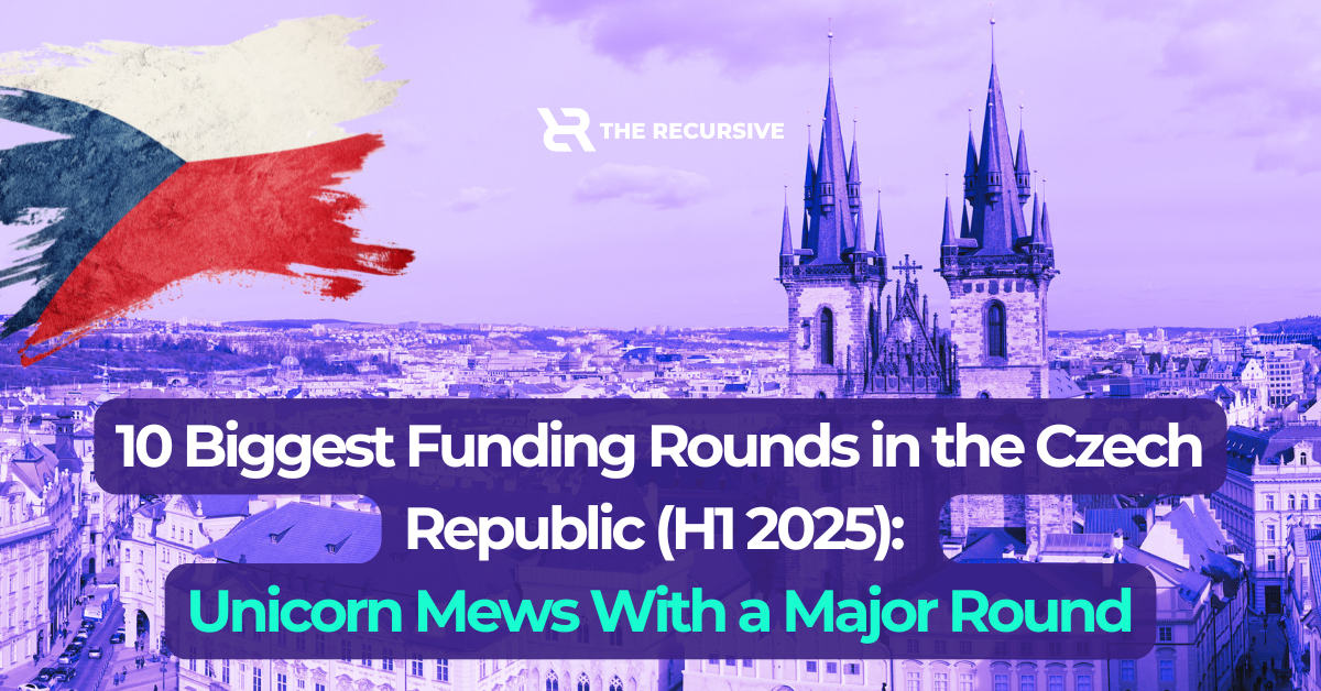 Top 10 Startup Funding Rounds in Czechia – H1 2025 Rankings