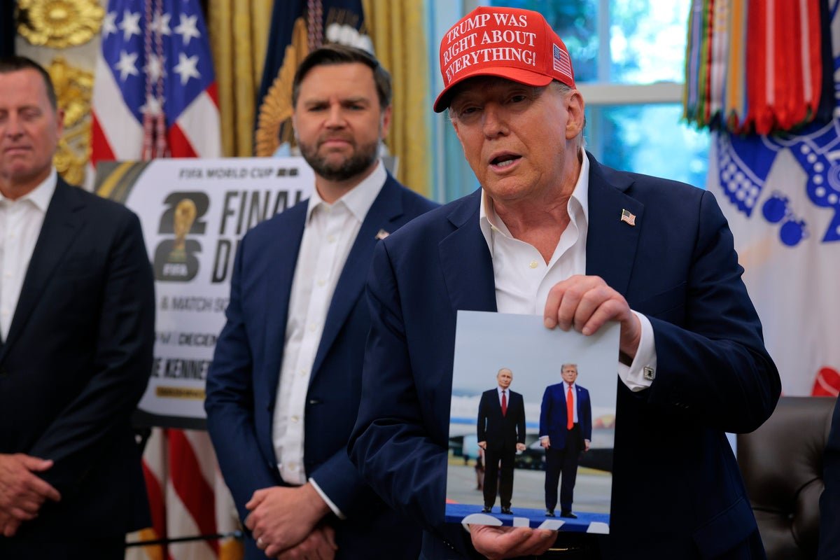 Trump compares Zelensky and Putin to children and says ‘maybe they have to fight a little longer’