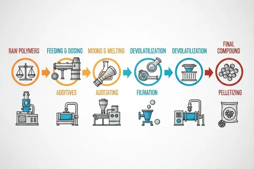 Plastic Compounding Market Size, Trends & Forecast 2025–2035 | CAGR 6.95%