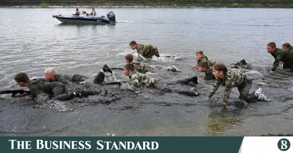 'We threw hand grenades!' Russian kids as young as 8 get taste of military training