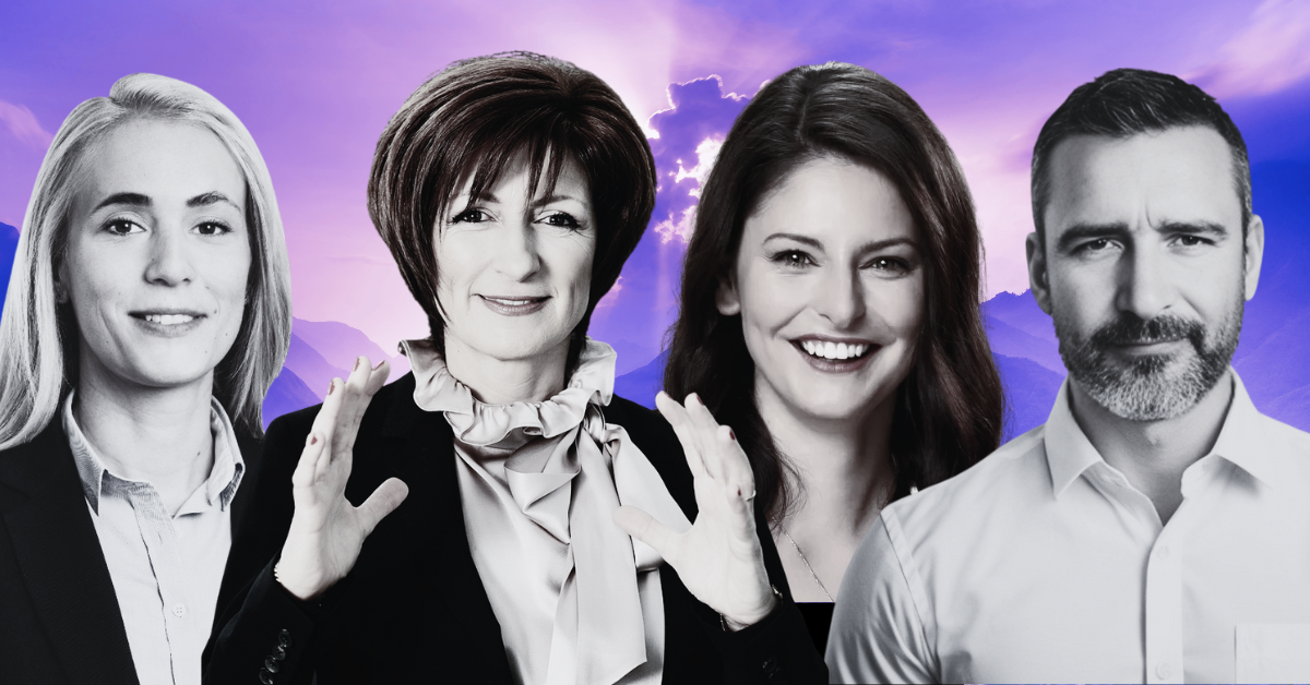 Sasha Bezuhanova, Mirella Yordanova, Kamen Slavov, Konstantina Voynova