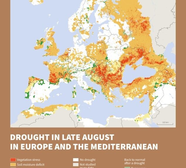 Europe, Mediterranean coast saw record drought in August: AFP analysis of EU data