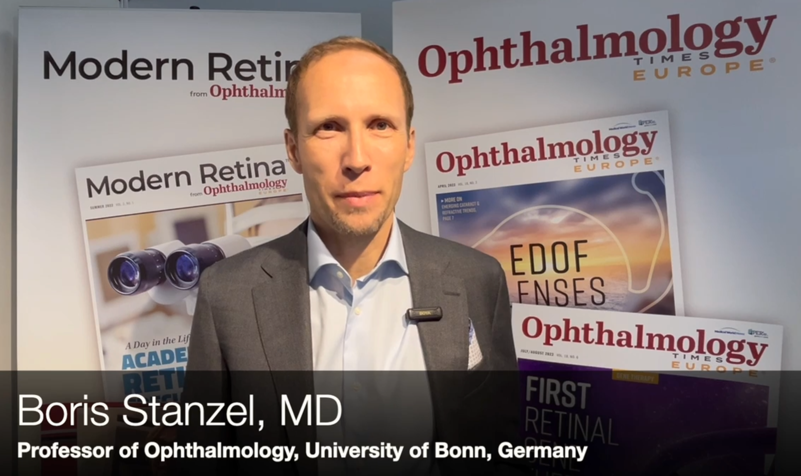 Boris Stanzel, MD, says methotrexate is rocking the European retina landscape