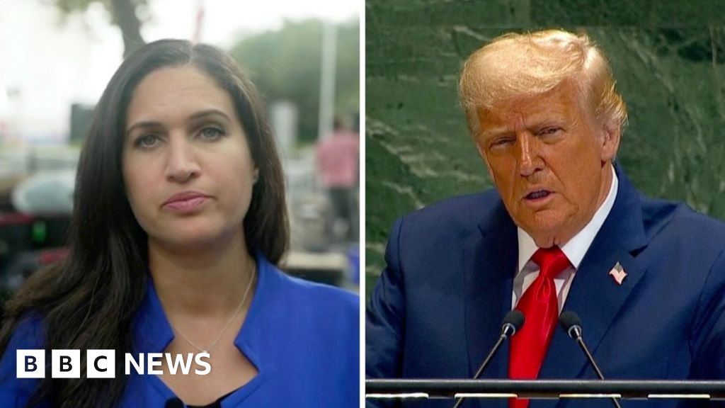 How Trump lashed out at Europe in his UN speech