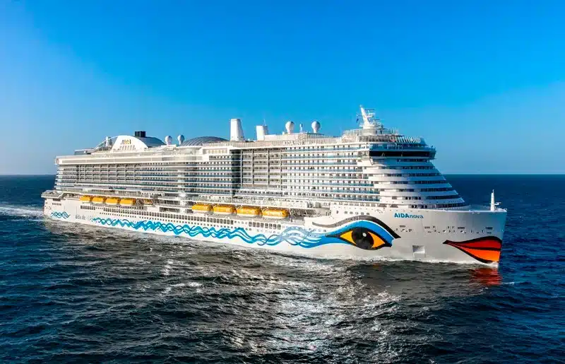 AIDA Cruises Updates on Sustainability Transition Progress