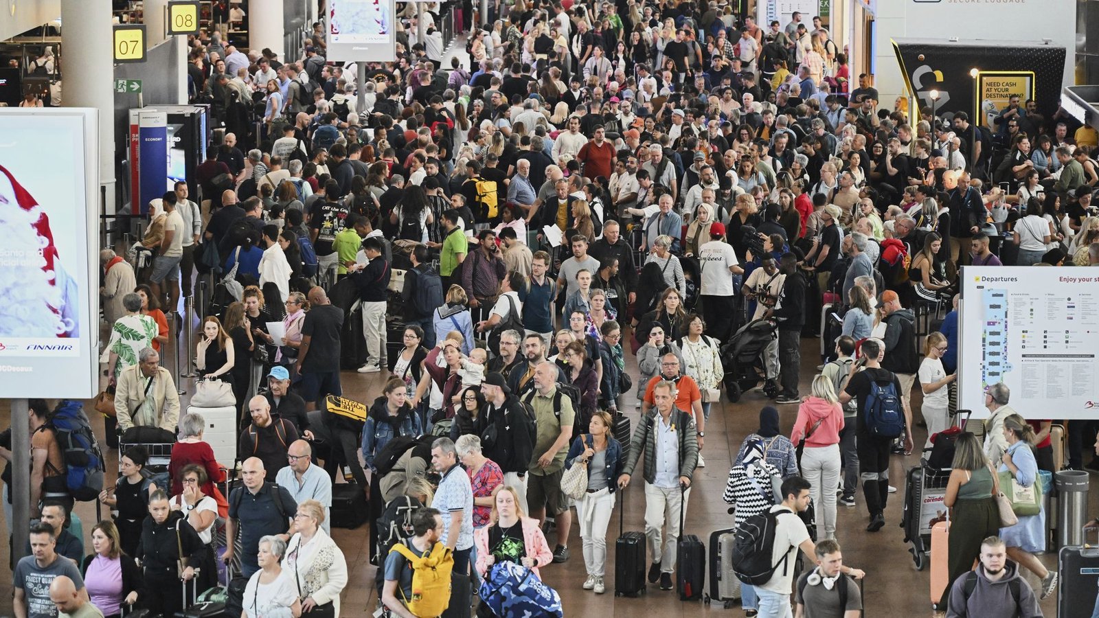 A cyberattack on Collins Aerospace disrupted check-in and boarding systems at major European airports.