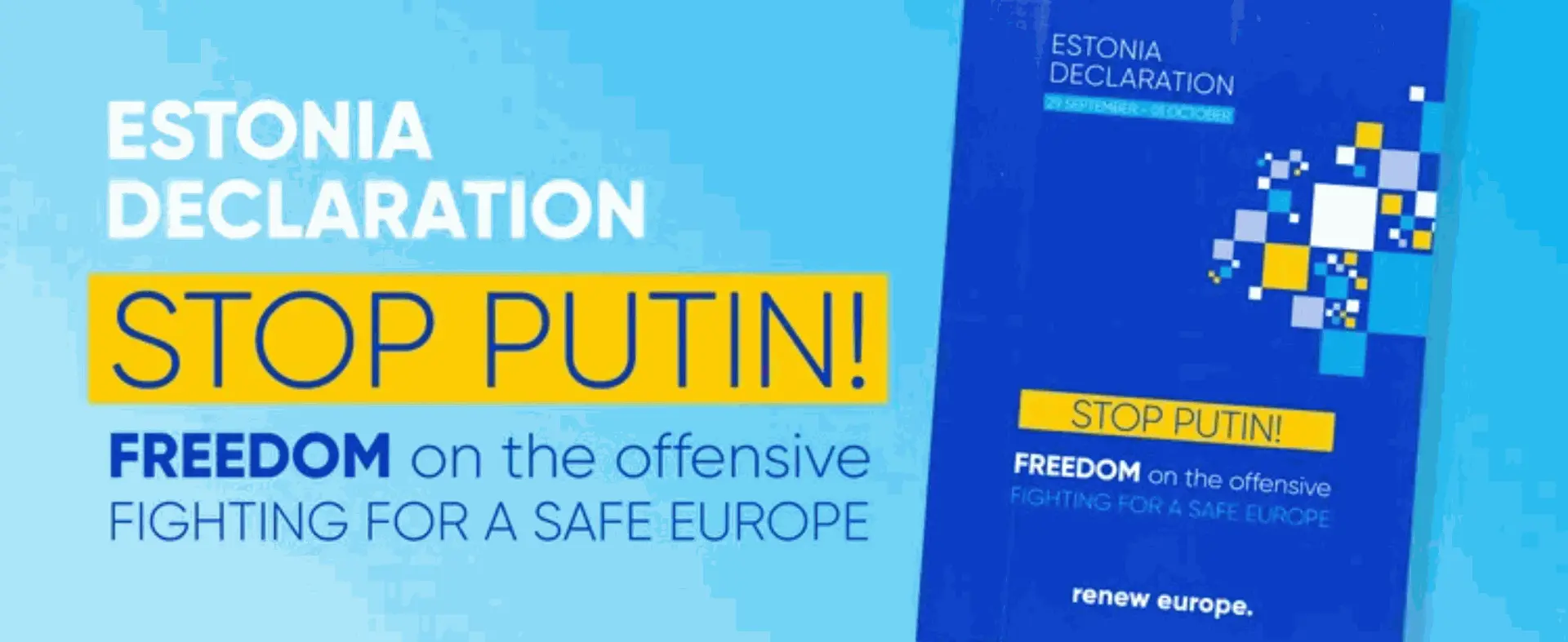Freedom on the Offensive: Renew Europe calls for urgent action