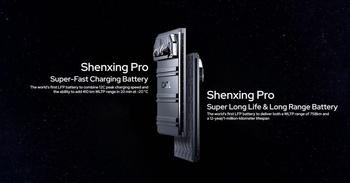 CATL launches world's first LFP battery with 470+ miles range