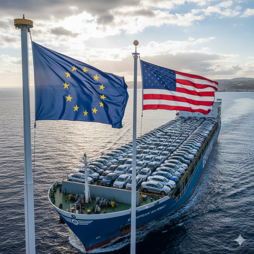 U.S. Cuts Tariffs on EU Cars to 15 Percent