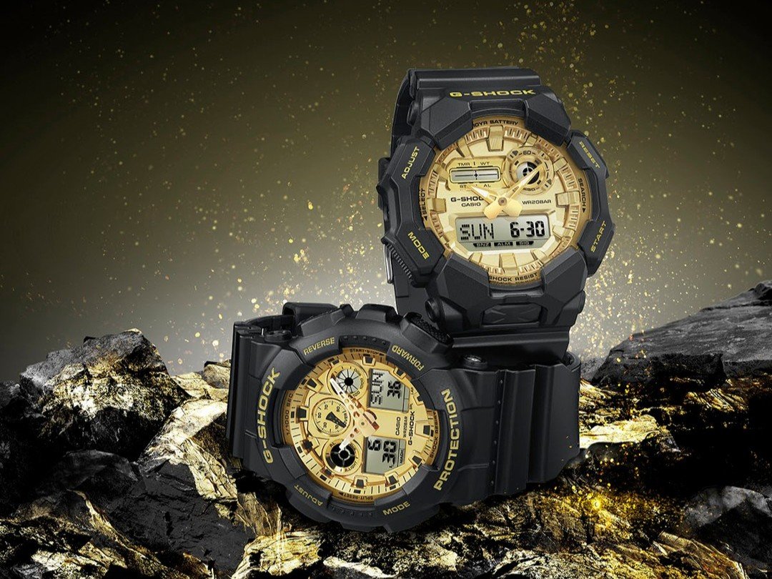 Casio G-Shock hybrid watches with mirrored texture now available in Europe