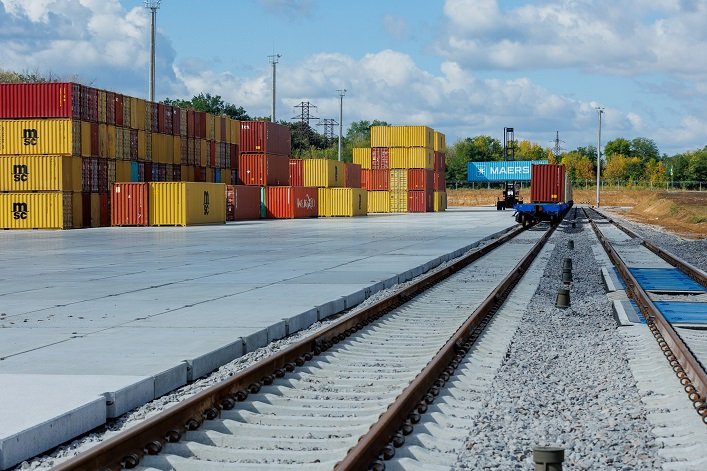 Two logistics companies have invested $7M in the first phase of constructing a container terminal in the Kyiv region that will facilitate cargo transportation to Ukrainian and European ports.