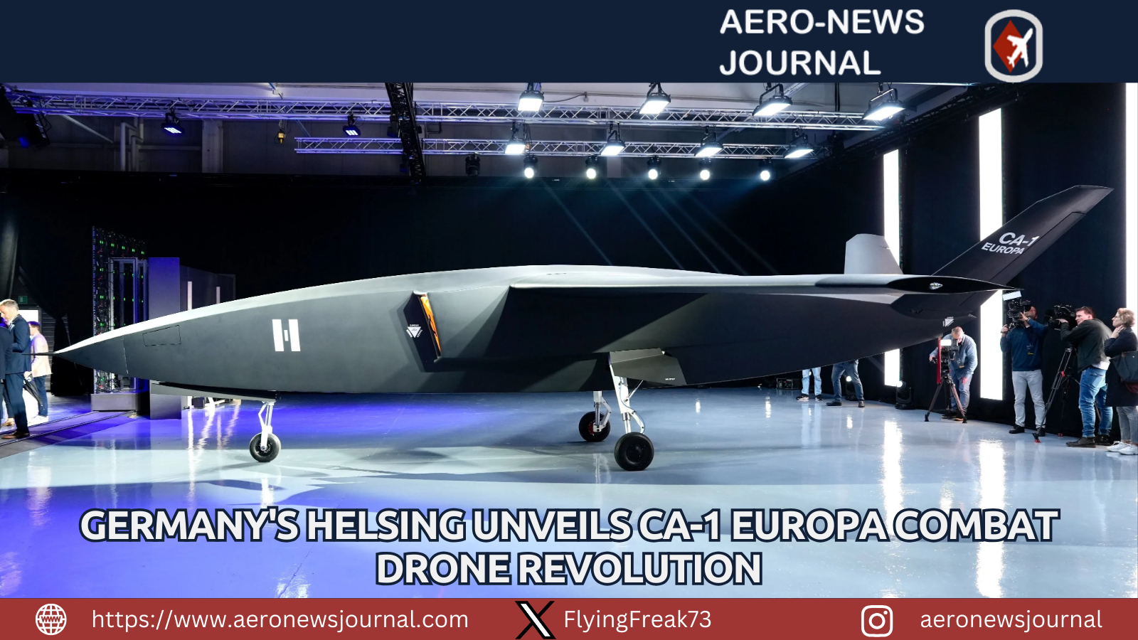Germany's Helsing Unveils CA-1 Europa Combat Drone Revolution