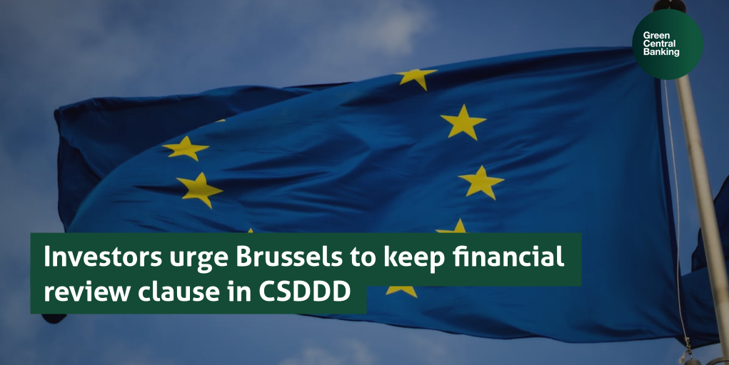 Investors urge Brussels to keep CSDDD financial review clause