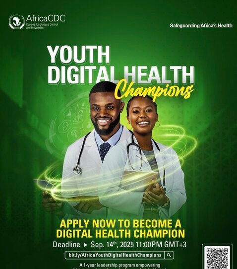 The AfricaCDC Youth Digital Health Champions (Y-DHC) Program 2025 for emerging young leaders. – Opportunities For Africans