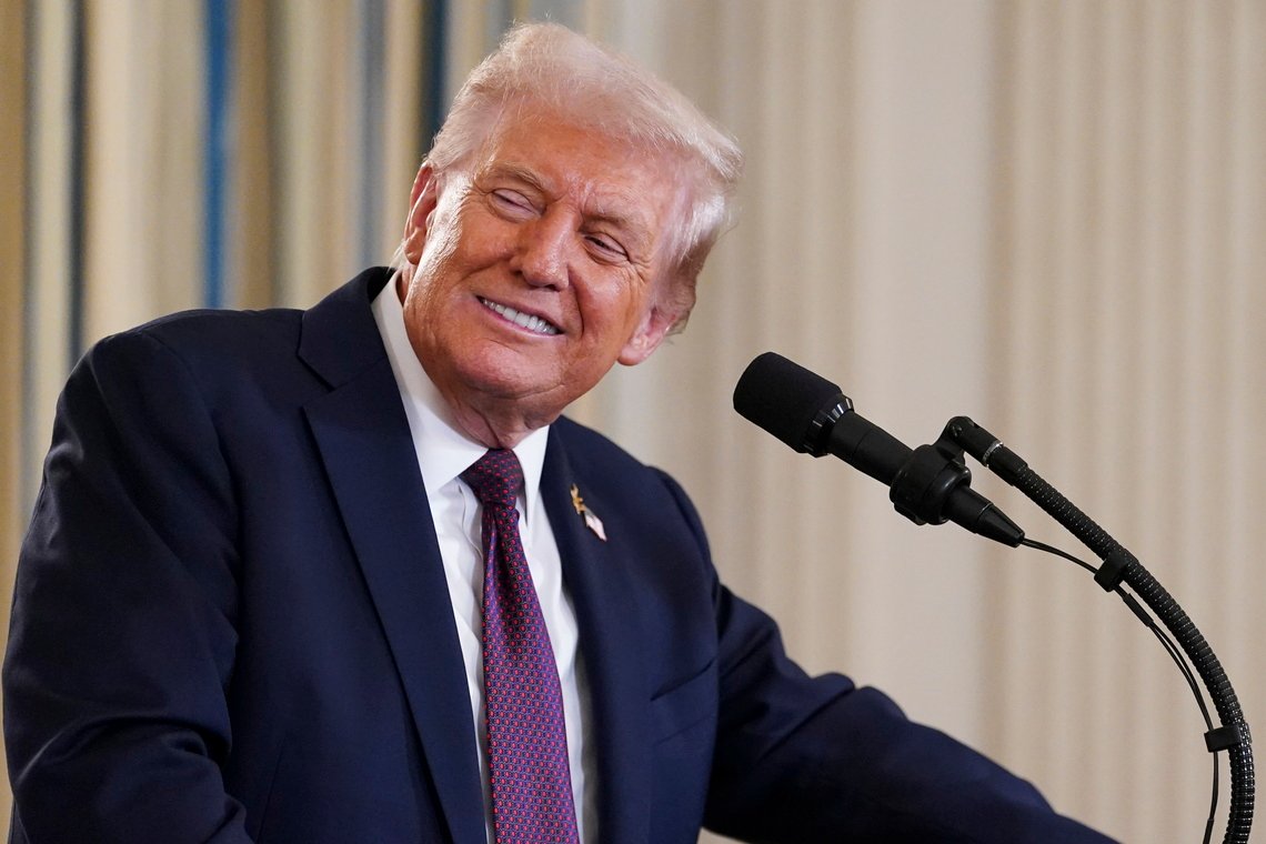 US President Donald Trump said Israel would have his “full backing to finish the job” if Hamas rejects the offer.