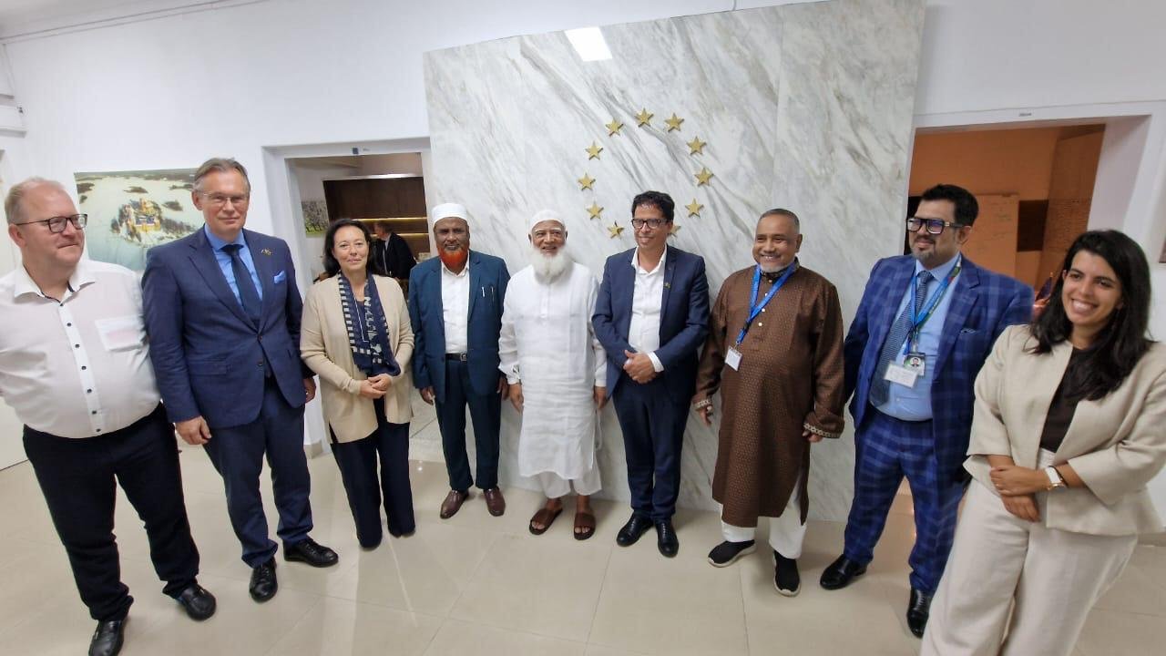 European parliament delegation meets Jamaat Ameer