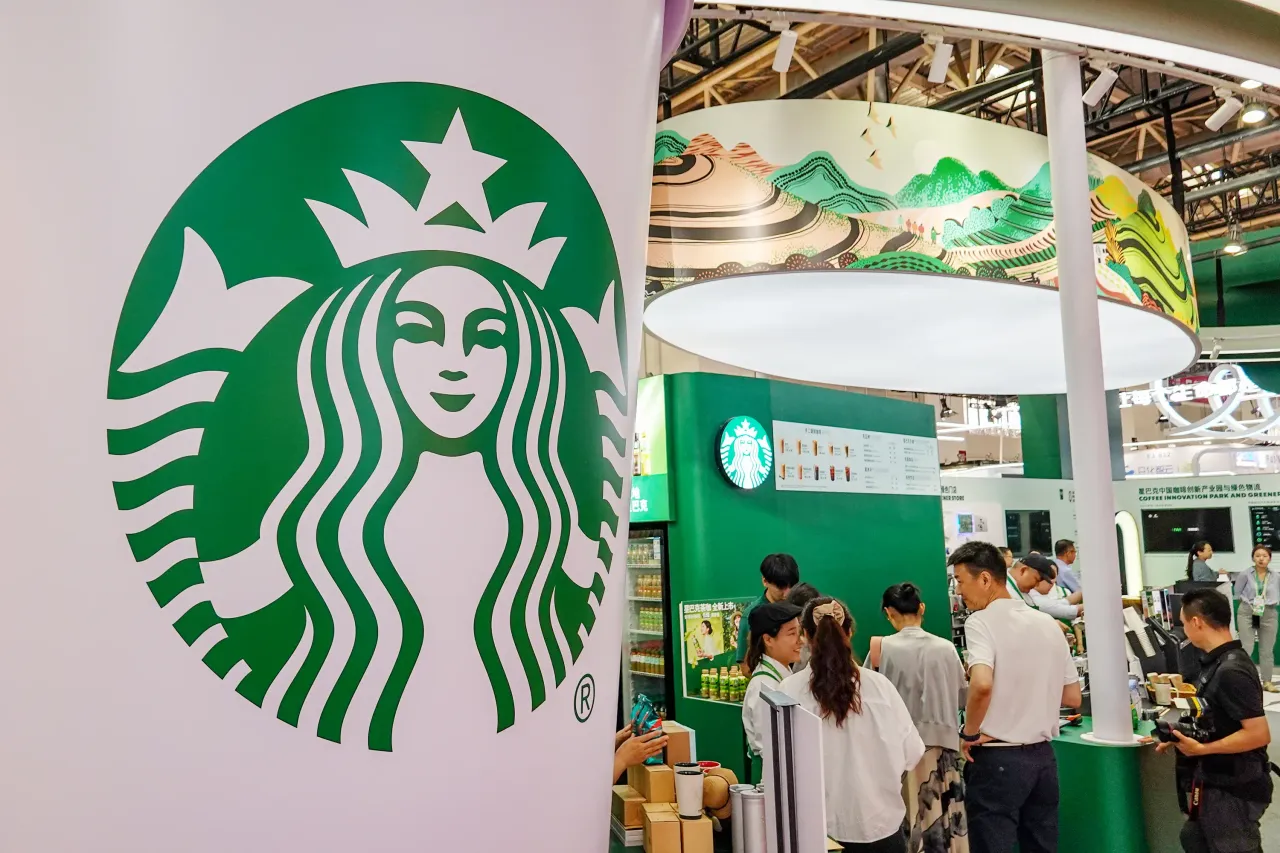 Starbucks reportedly in discussions to sell a minority stake.
