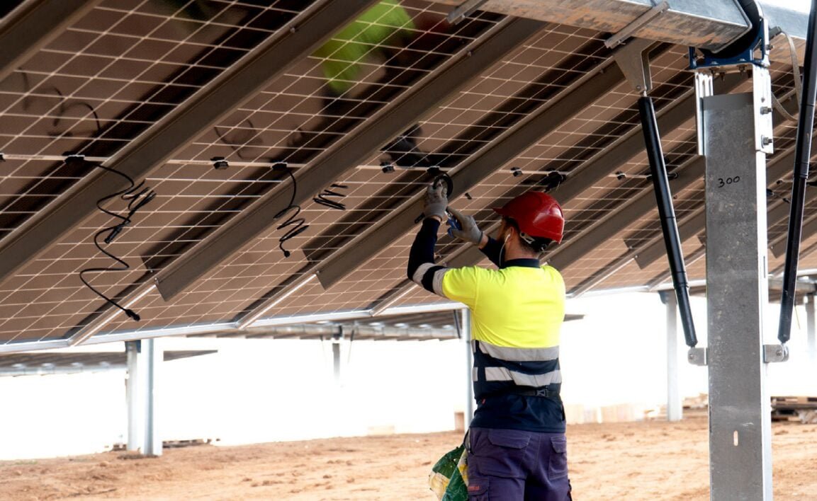A Sonnedix solar plant.